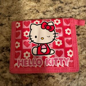 Hello Kitty Pink and Red Kids Wallet